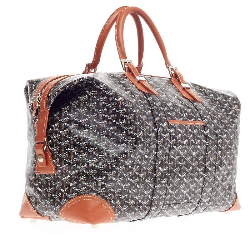 goyard travel bag trolley