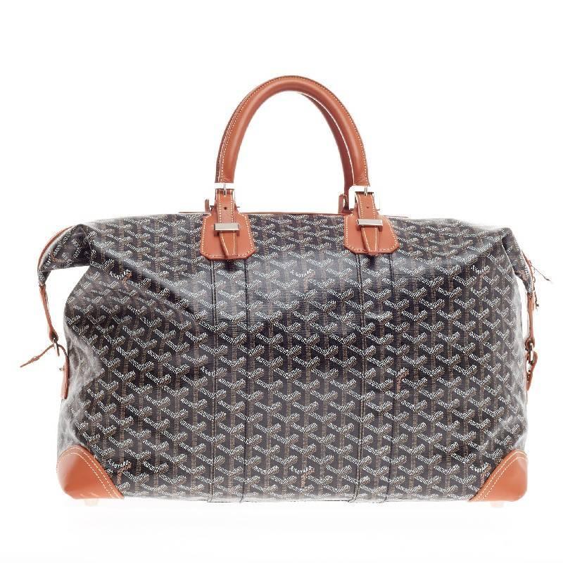 Goyard Boeing Travel Bag Canvas 45 at 1stdibs