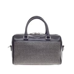 Saint Laurent Classic Baby Duffle Studded Leather 