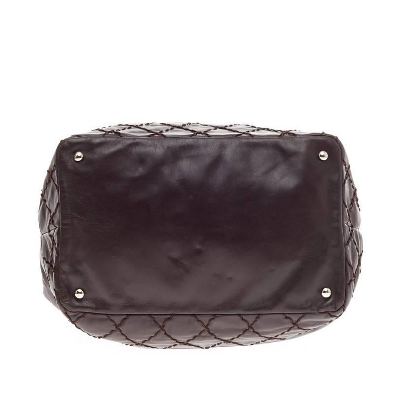 Chanel CC Drawstring Bucket Bag Lambskin  1