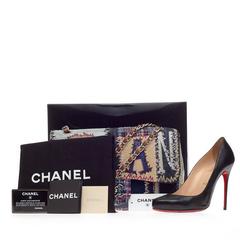 Chanel Classic Flap Multicolor Patchwork Jumbo