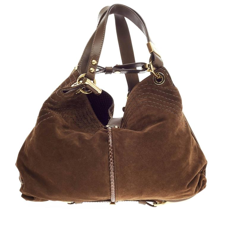 Jimmy Choo Alex Hobo Suede at 1stDibs jimmy choo alex bag