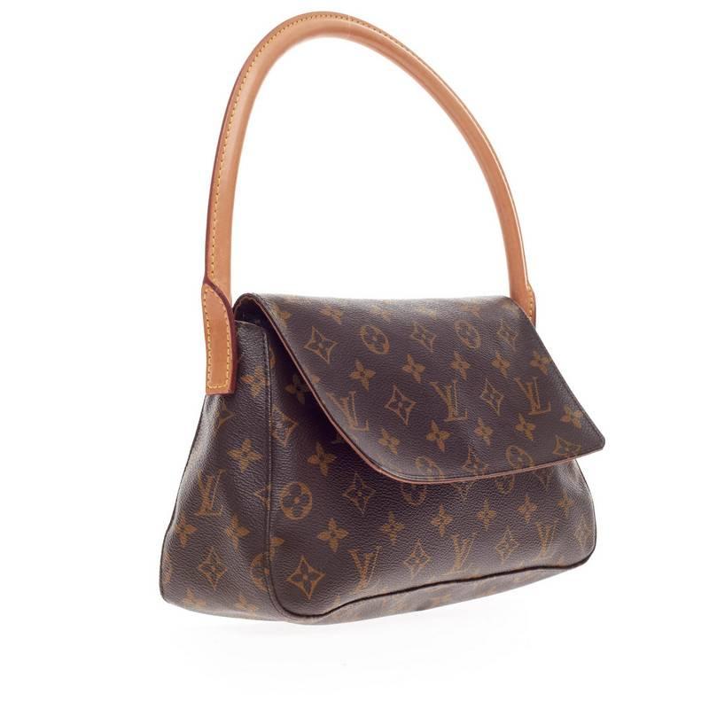 Louis Vuitton Looping Monogram Canvas Mini In Good Condition In NY, NY