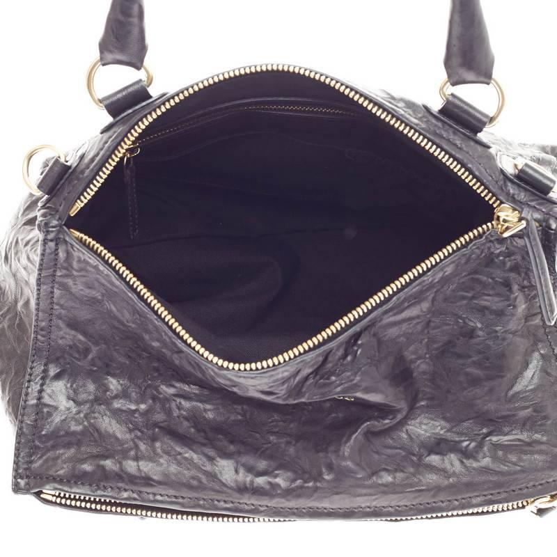 Givenchy Pandora Bag Distressed Leather Medium In Good Condition In NY, NY