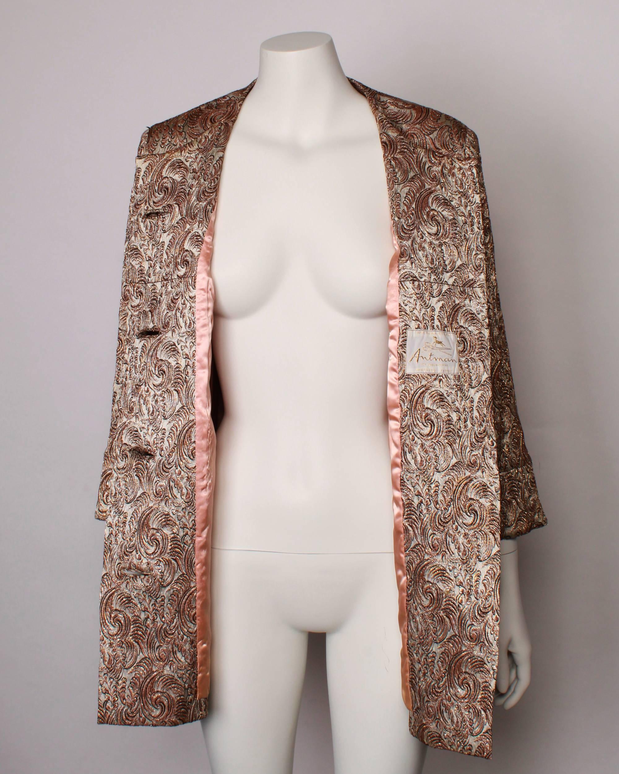 1960s Vintage Lame` Jacket 1