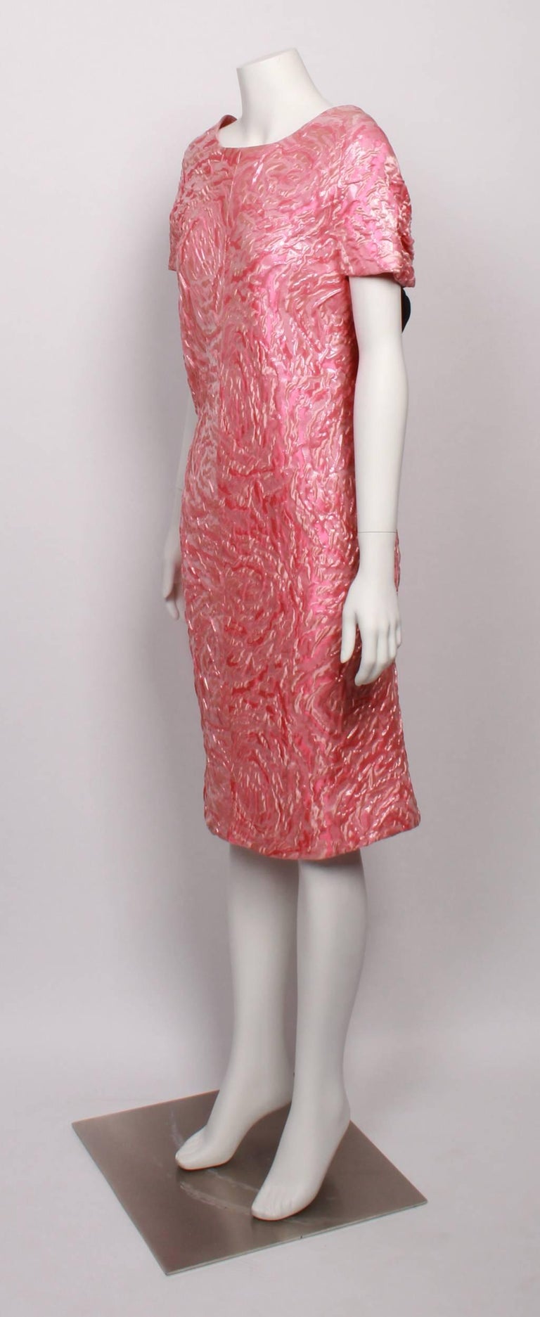 pink balenciaga dress