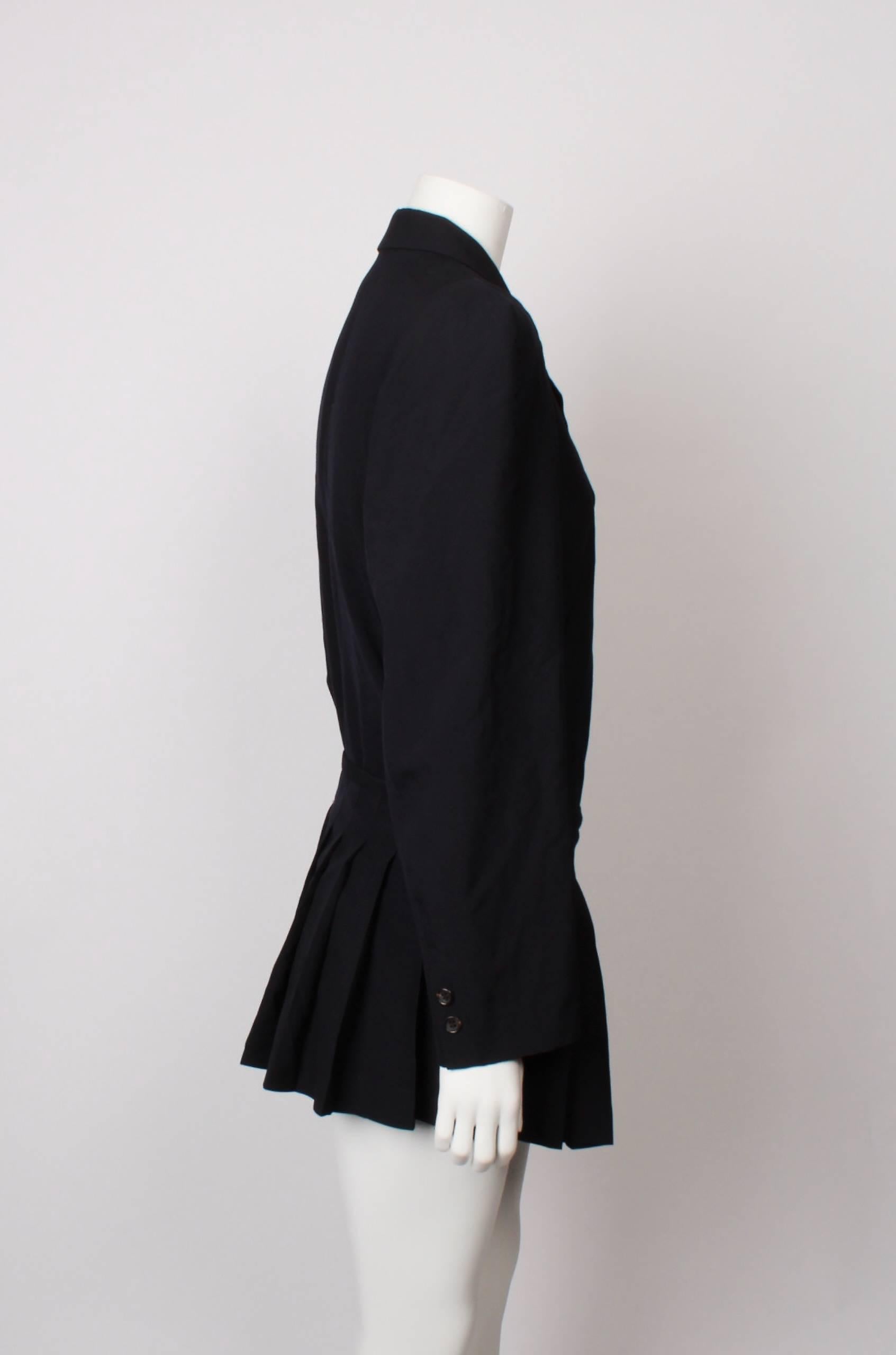 womens comme des garcons play fitted jackets