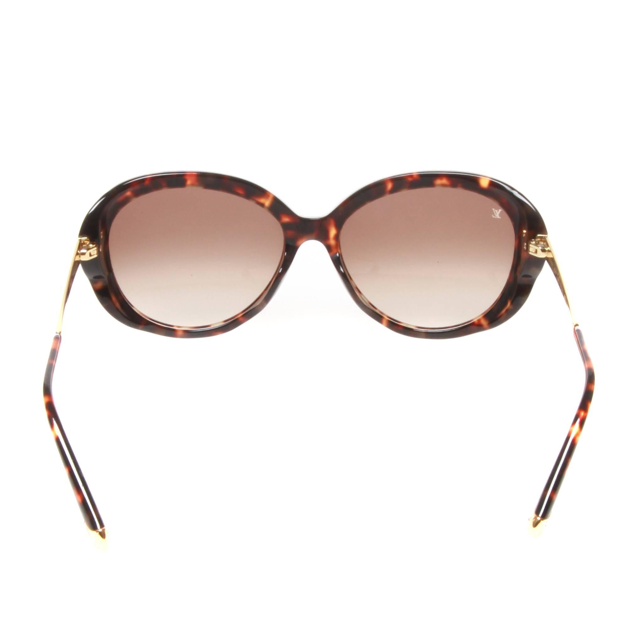 Brown Louis Vuitton Bluebell Sunglasses