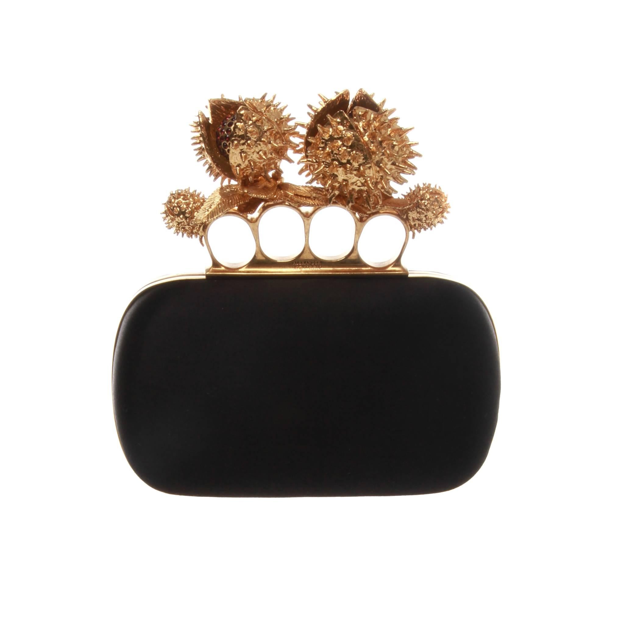 Alexander McQueen Horse Chestnut Knuckle Clutch