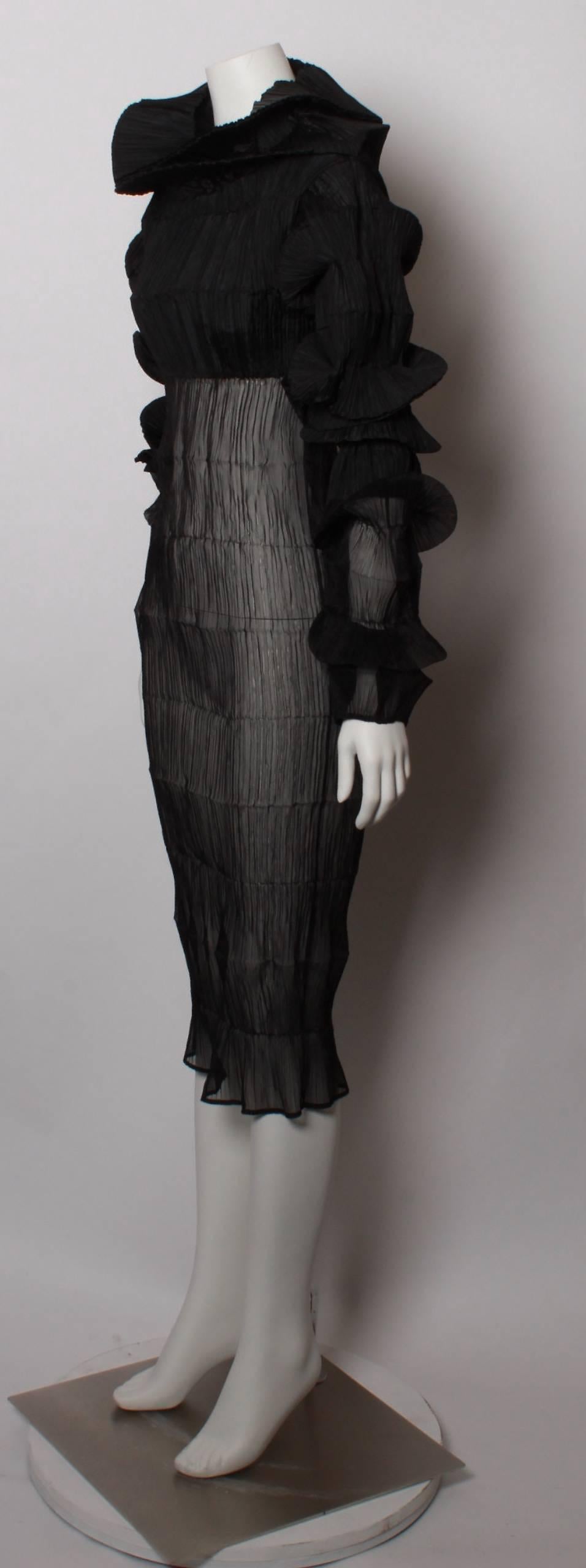 issey miyake flying saucer gown