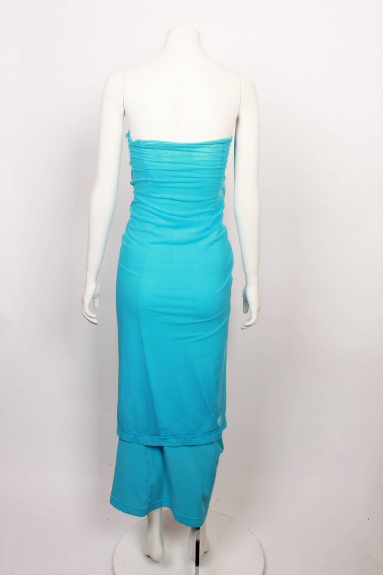 Comme Des Garcons Lumps and Bumps Tube Dress at 1stdibs