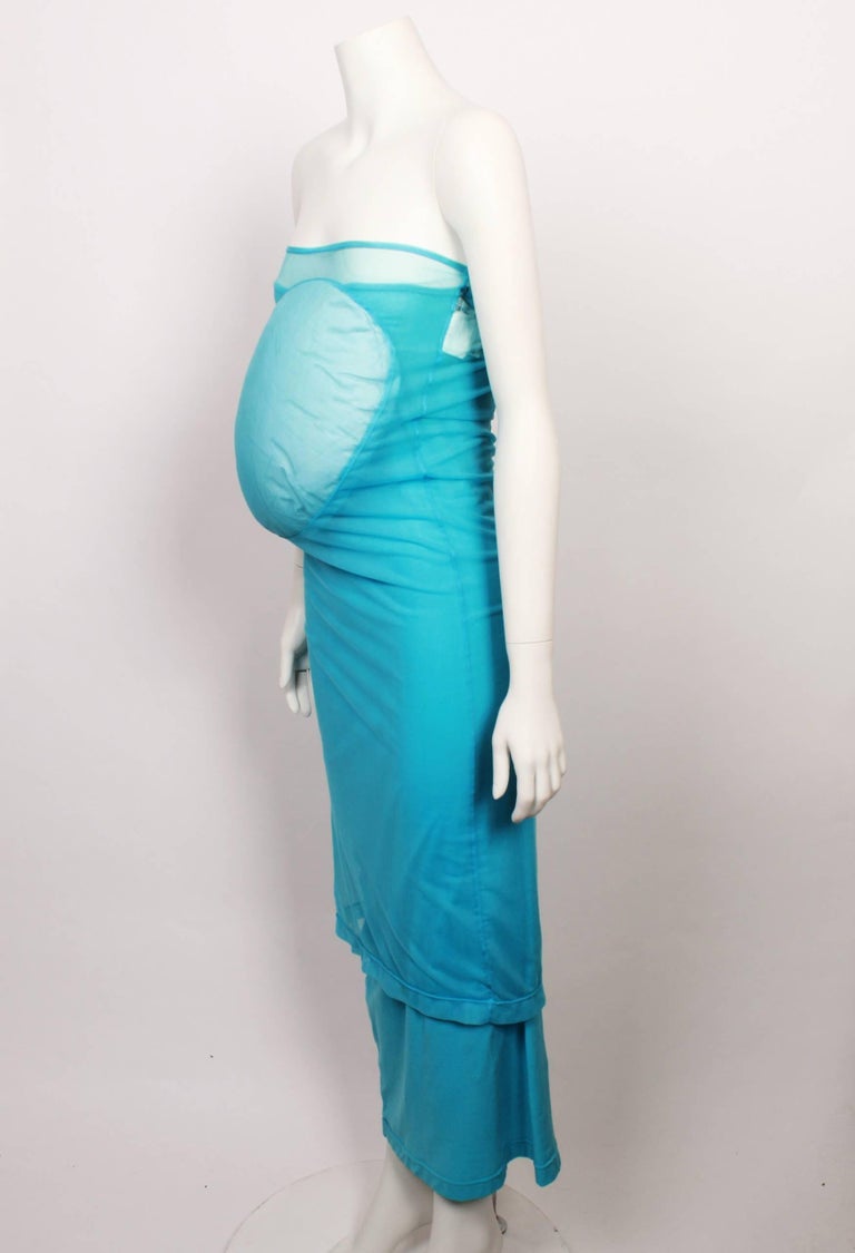 Comme Des Garcons Lumps and Bumps Tube Dress at 1stDibs