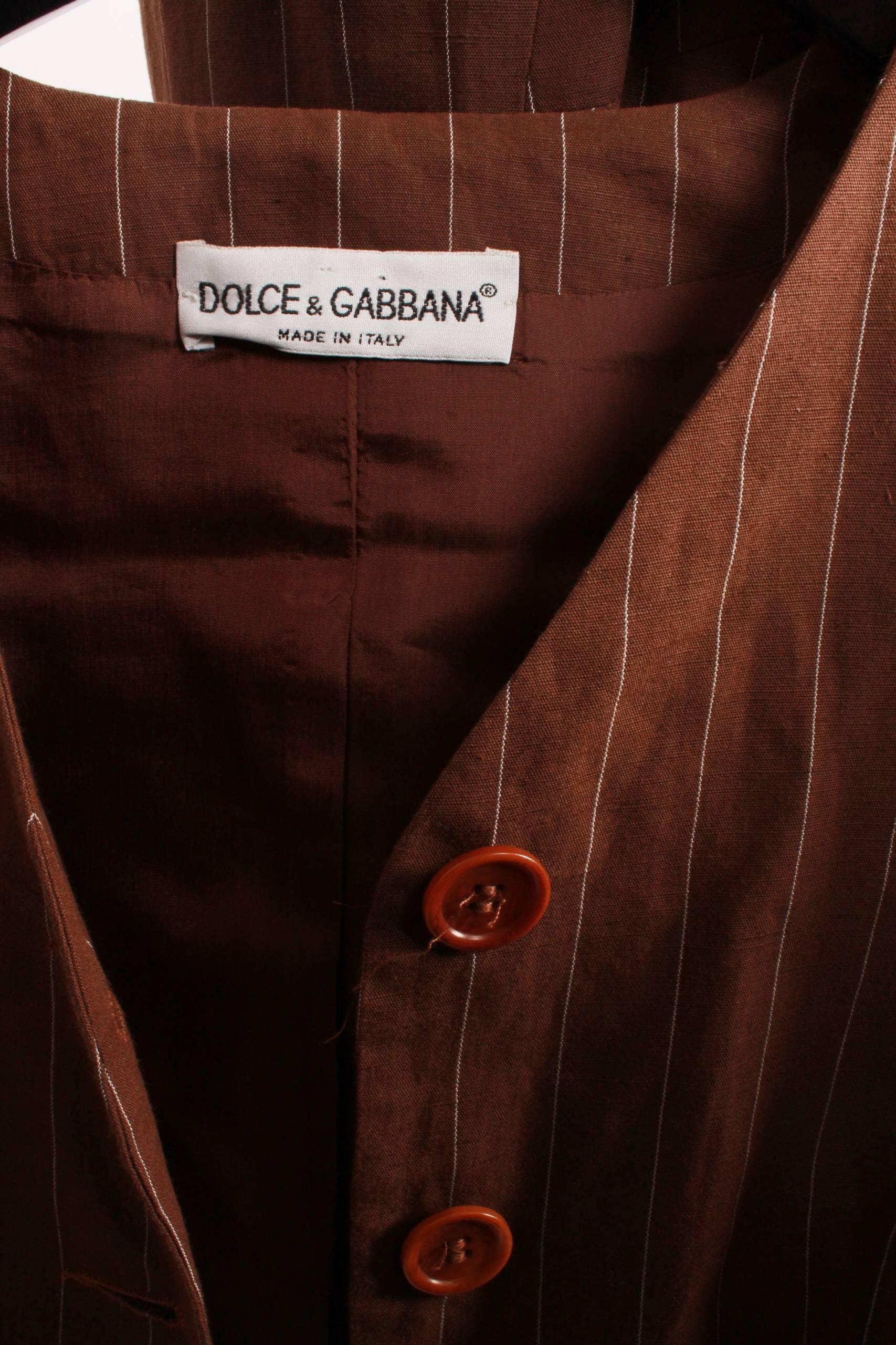 Dolce & Gabbana Jacket & Dress Set For Sale 4