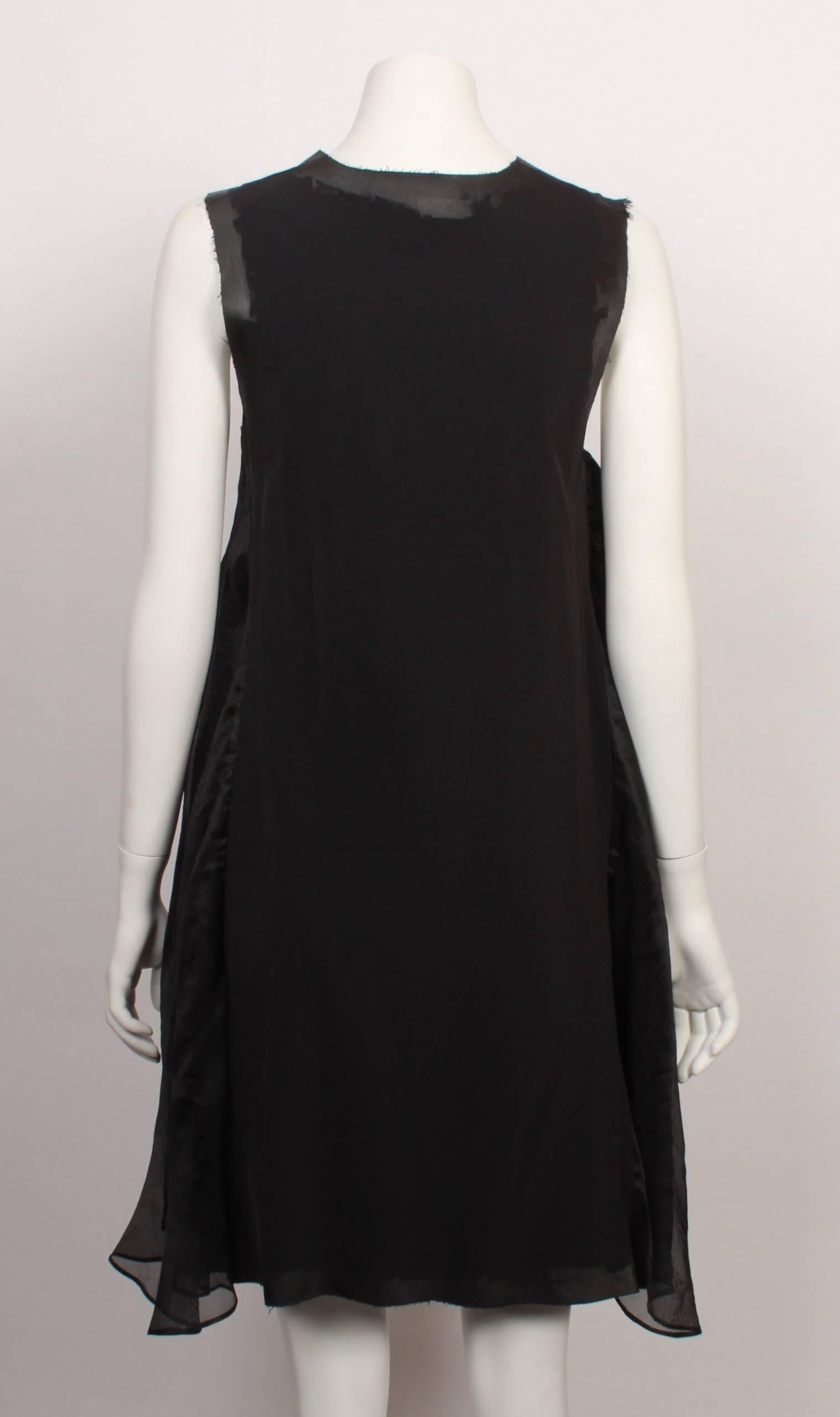 Black Comme Des Garcons Dress For Sale