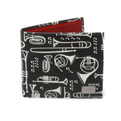 Dolce and Gabbana Musical Instruments Bi-Fold Wallet