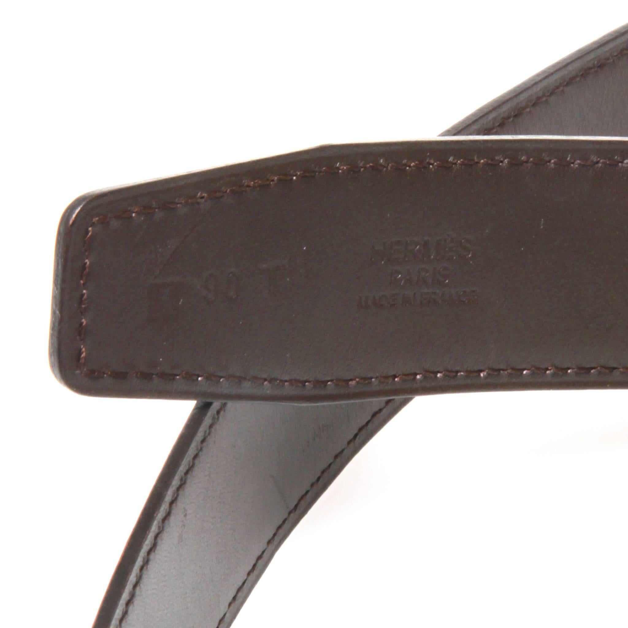 hermes belt red