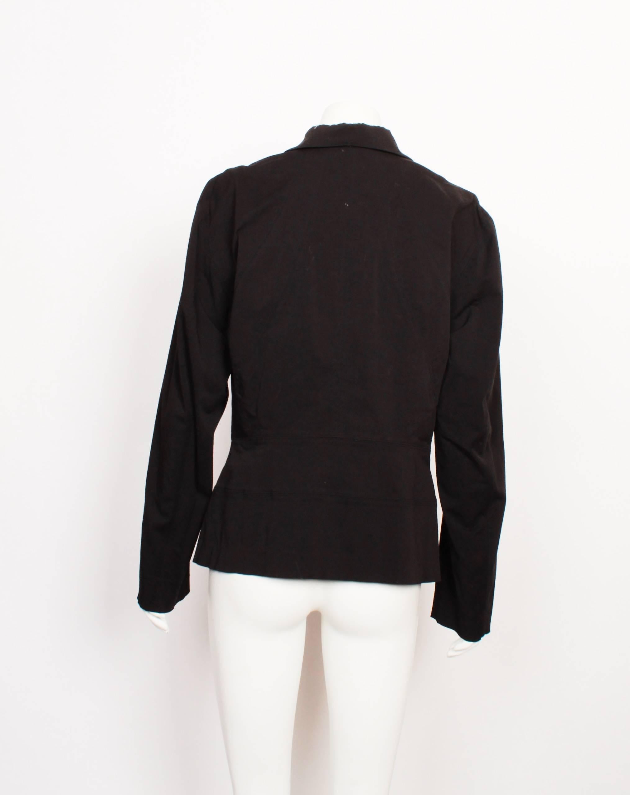 Women's or Men's Issey Miyake Black Jacket