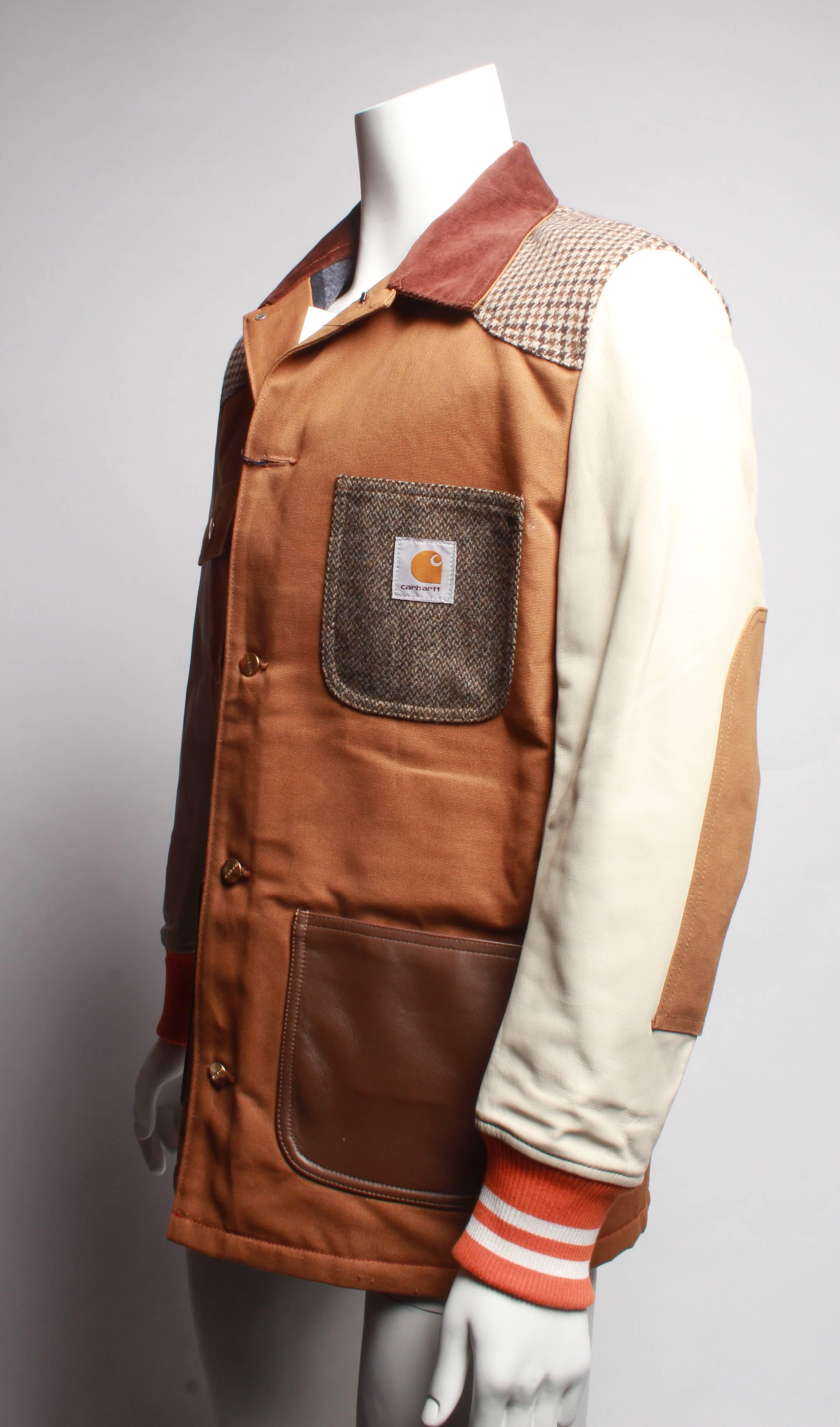 carhartt patchwork jacket