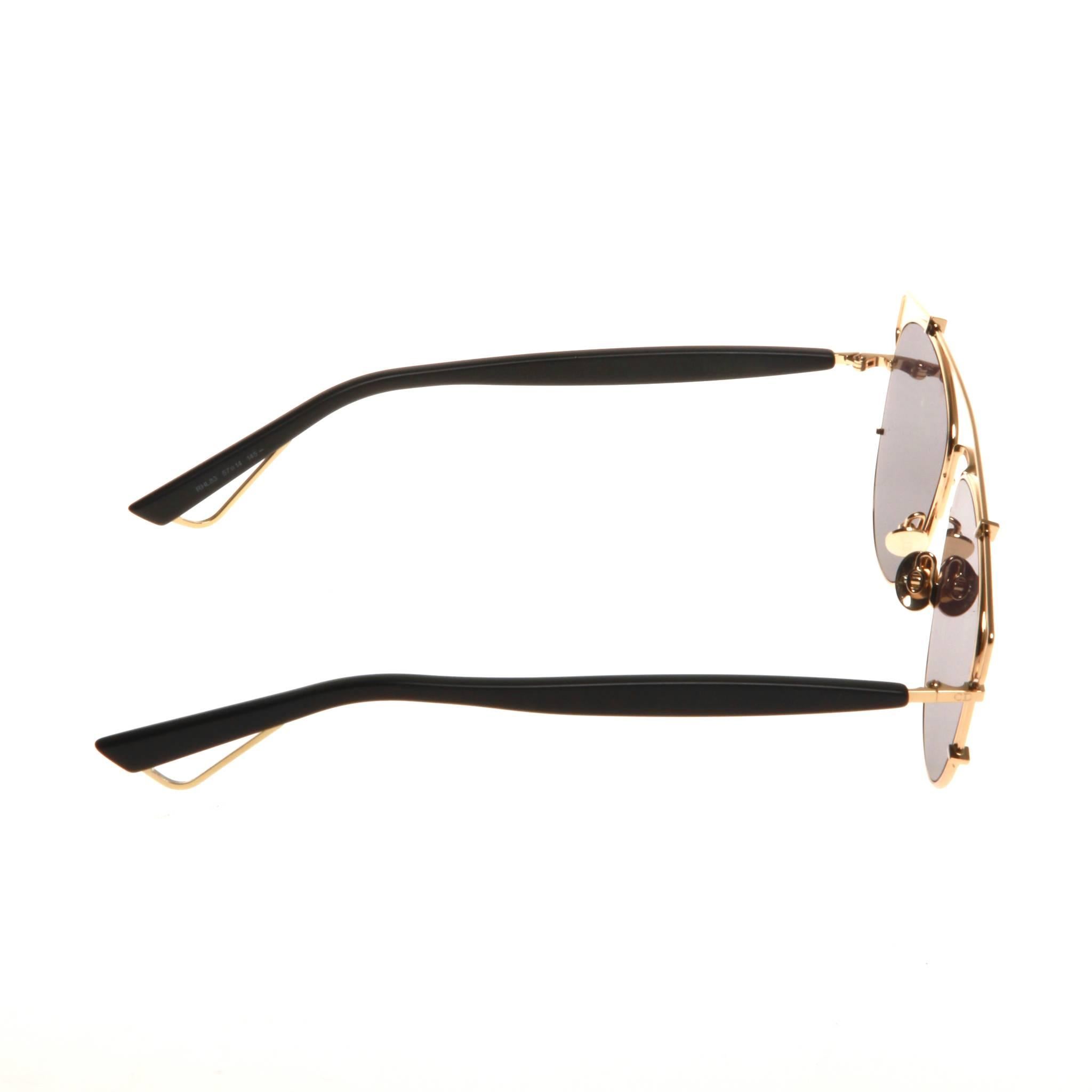 Women's or Men's Christian Dior Technologic Aviator Sunglasses