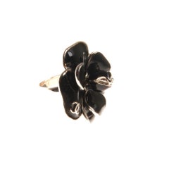 Chanel Spring 09 Enamel Camellia Ring