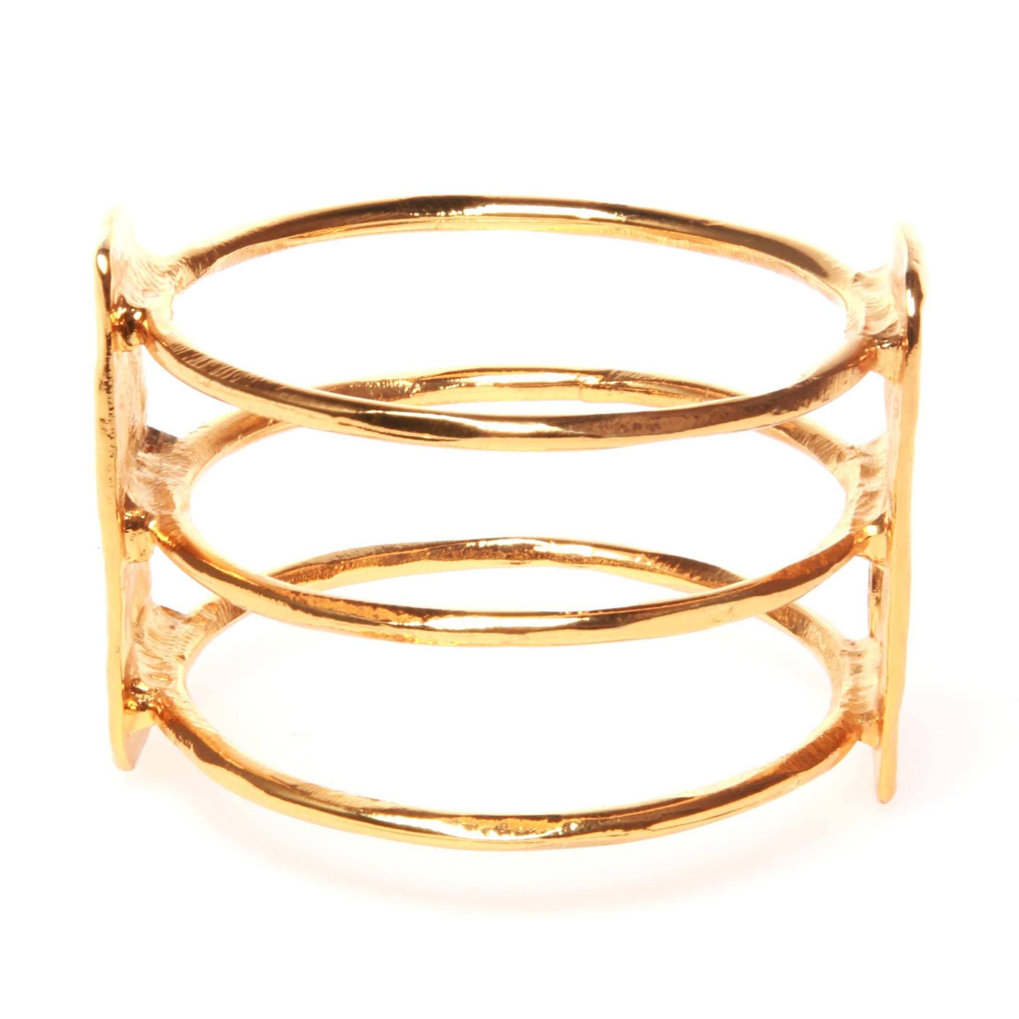 Contemporary Christian lacroix gold bracelet For Sale