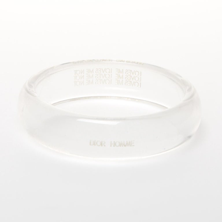 Dior Homme "loves me loves me not" cuff at 1stDibs | dior homme jewelry, dior  bracelet homme, bracelet dior femme