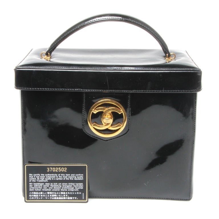 Chanel patent leather makeup case at 1stDibs alexander wang, chanel