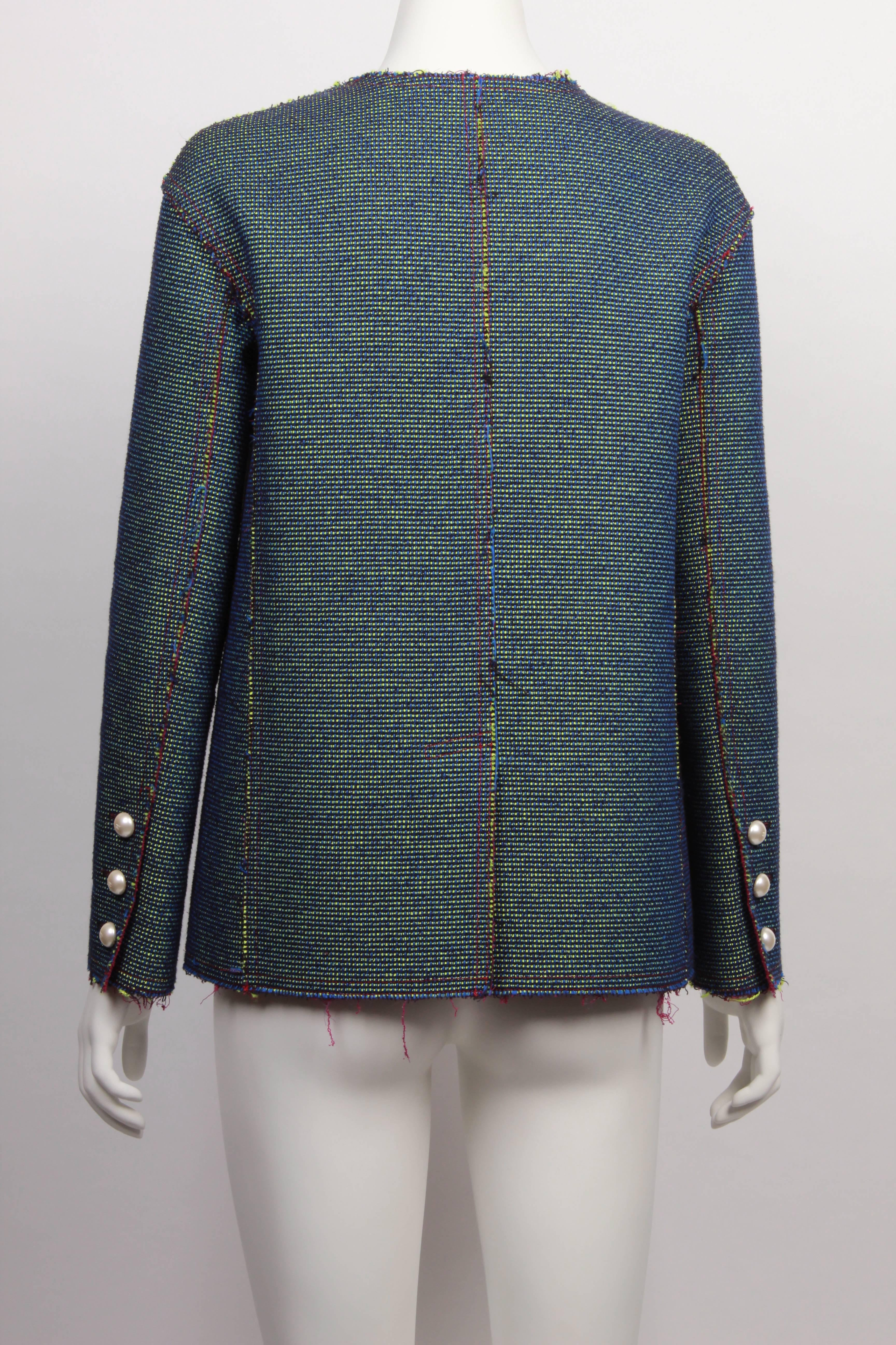 Women's CHANEL Shot Colour Tweed Jacket