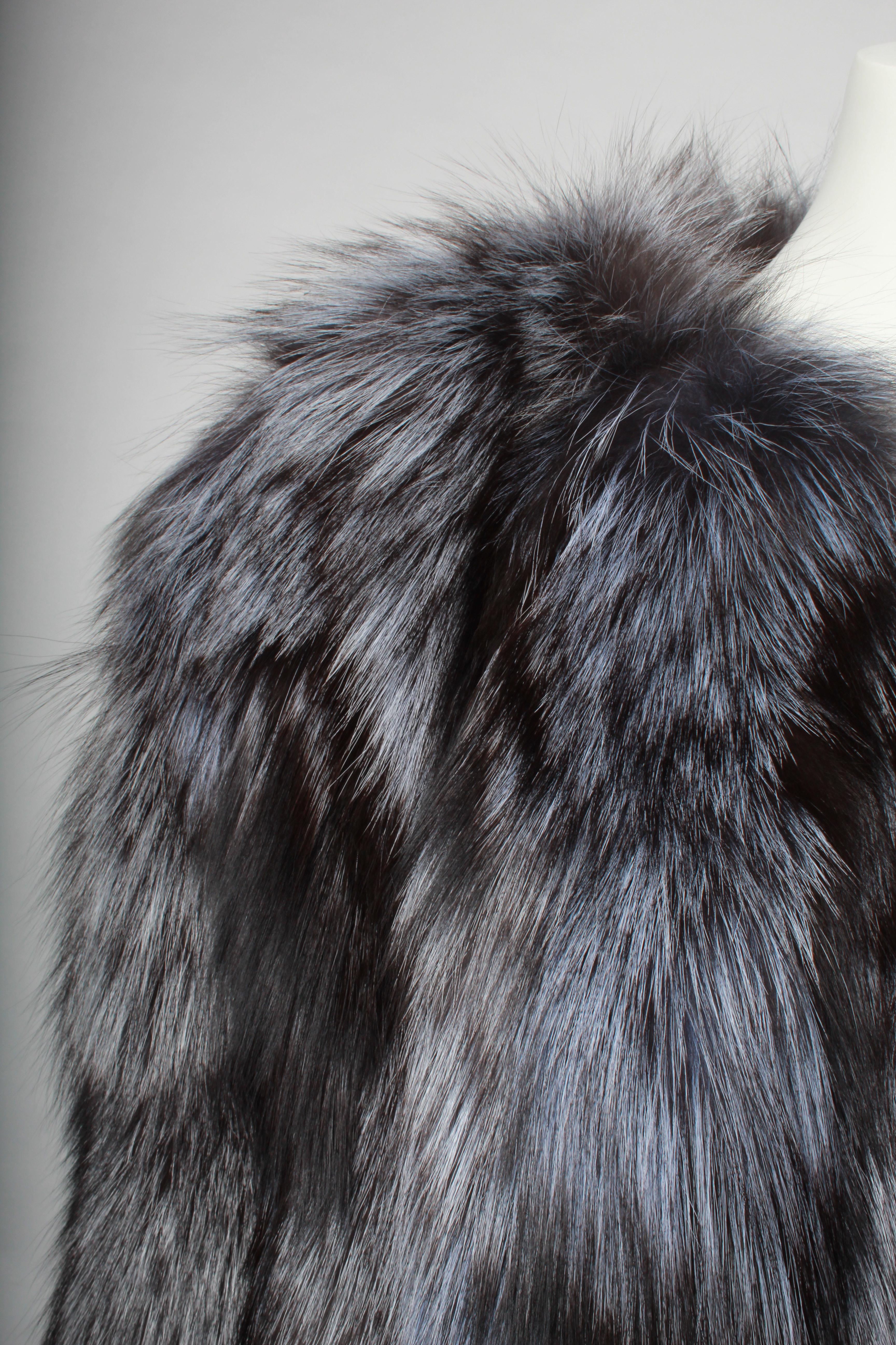 Women's Silver Lilac Fox Fur