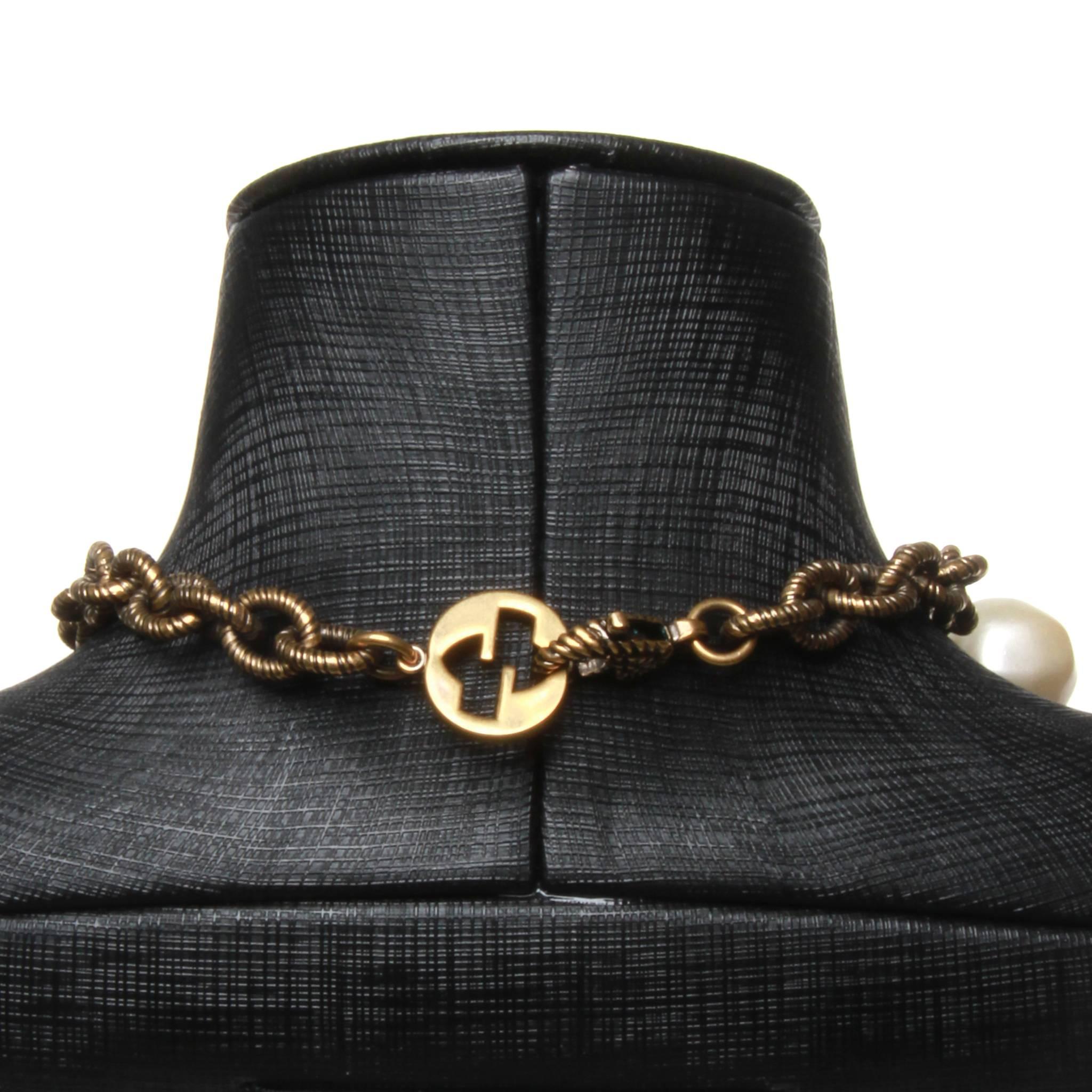 gucci tiger necklace