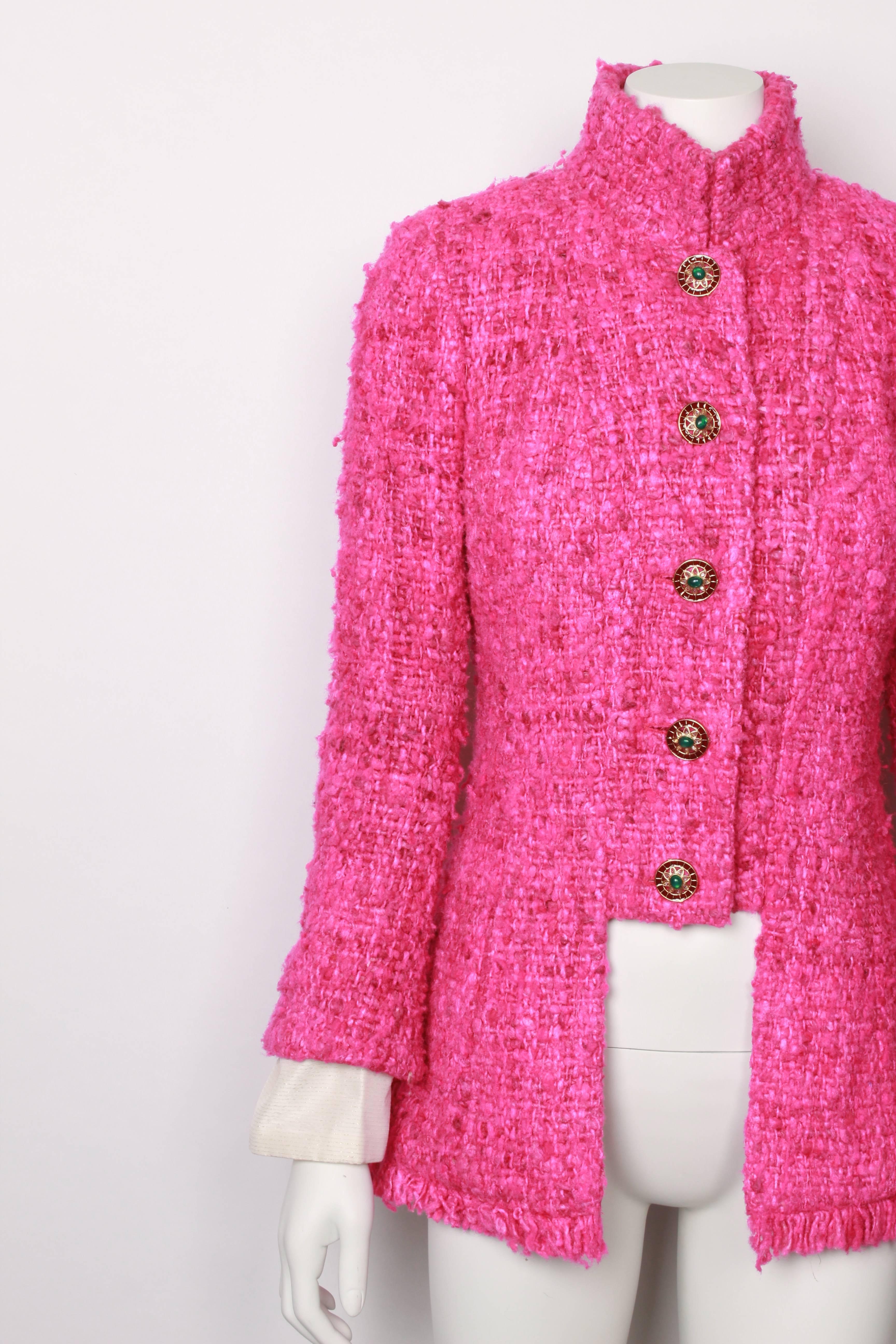 Pink Chanel Maharaja Tweed Jacket, 2012 Collection 