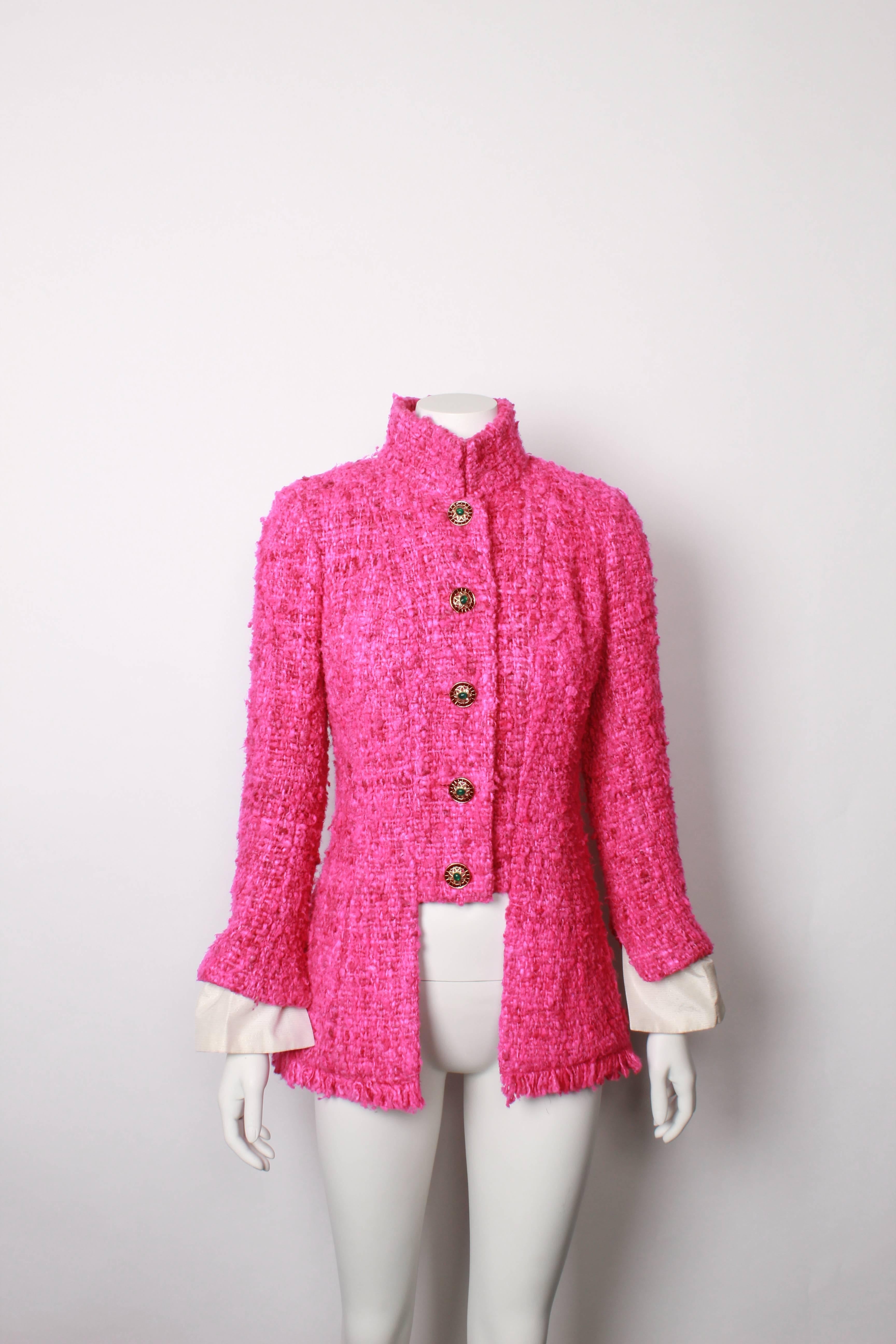 Chanel Maharaja Tweed Jacket, 2012 Collection  In Good Condition In Melbourne, Victoria
