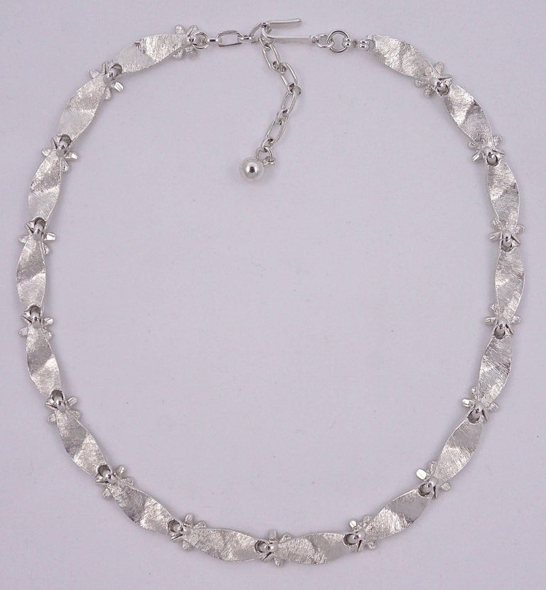 Trifari silver hotsell necklace
