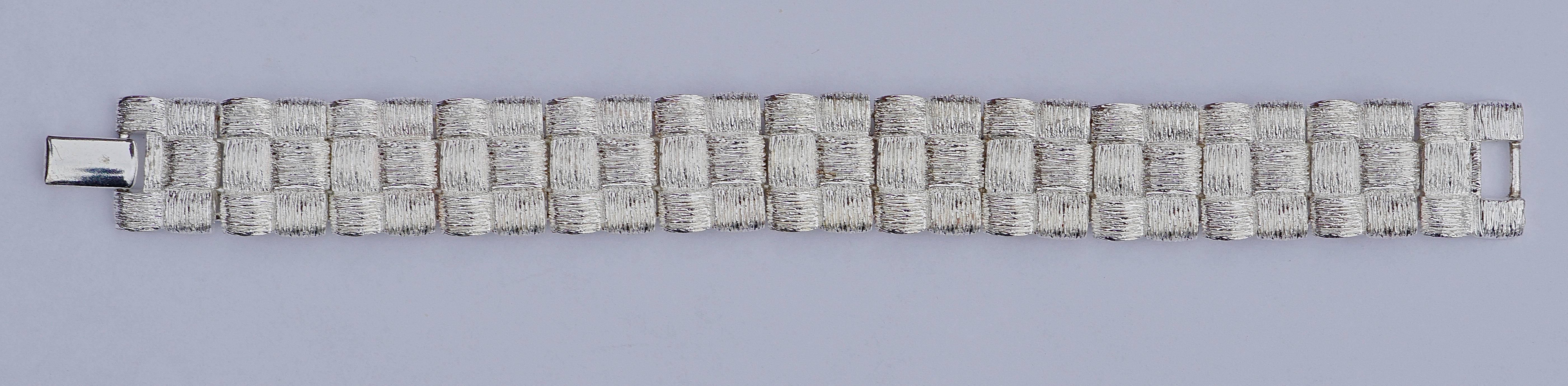 napier silver bracelet