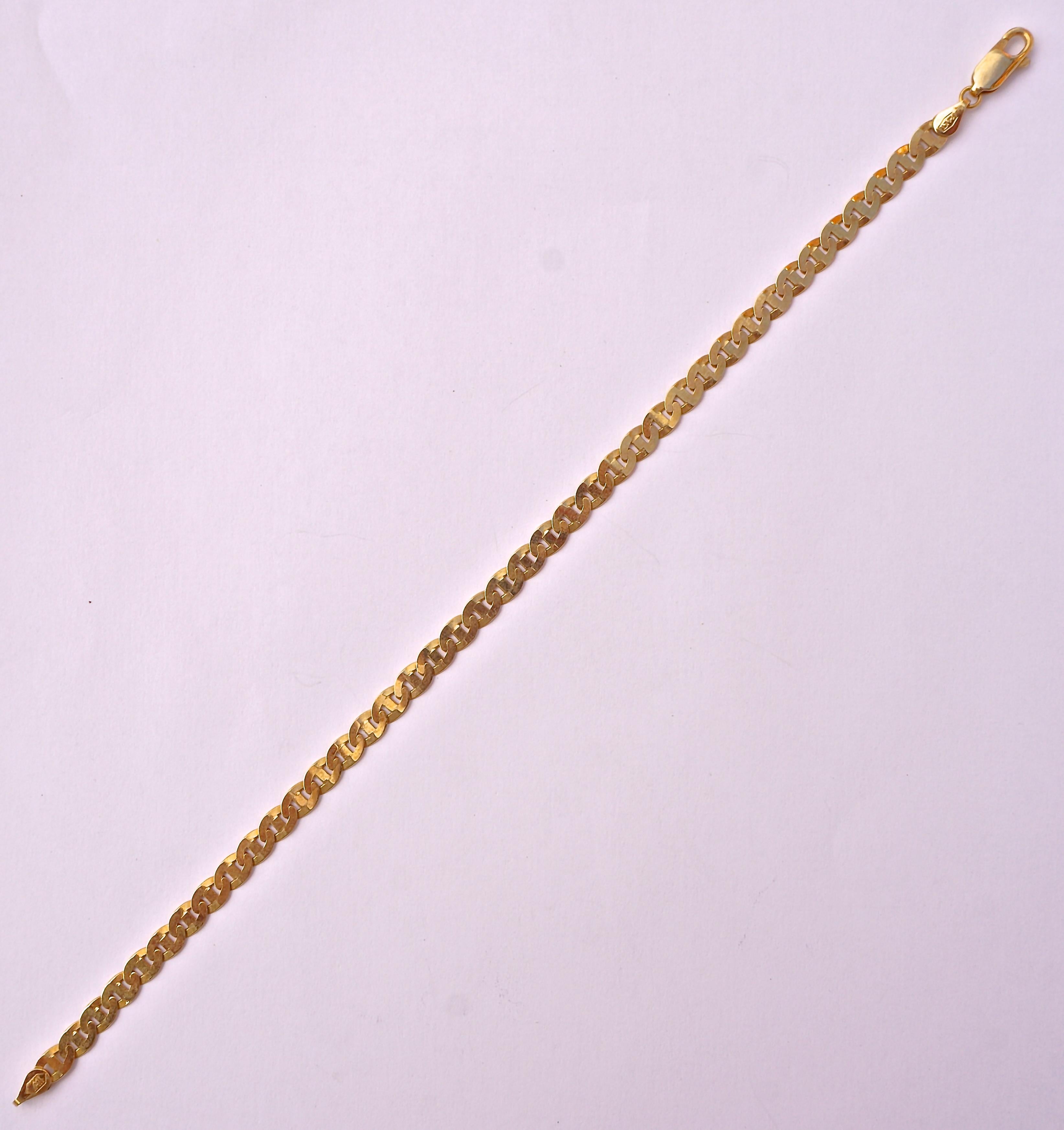 14 karat gold bracelet