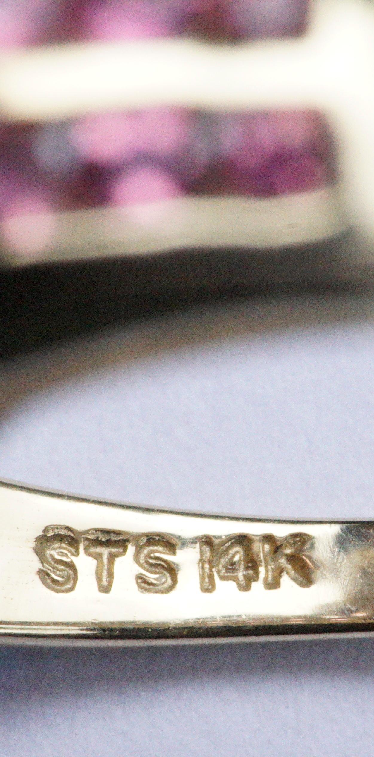 sts 14k gold ring