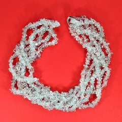 AJD Tre collane di perline color acqua Infinity da 33 pollici AJD Tre collane di perline color acqua Infinity da 33 pollici