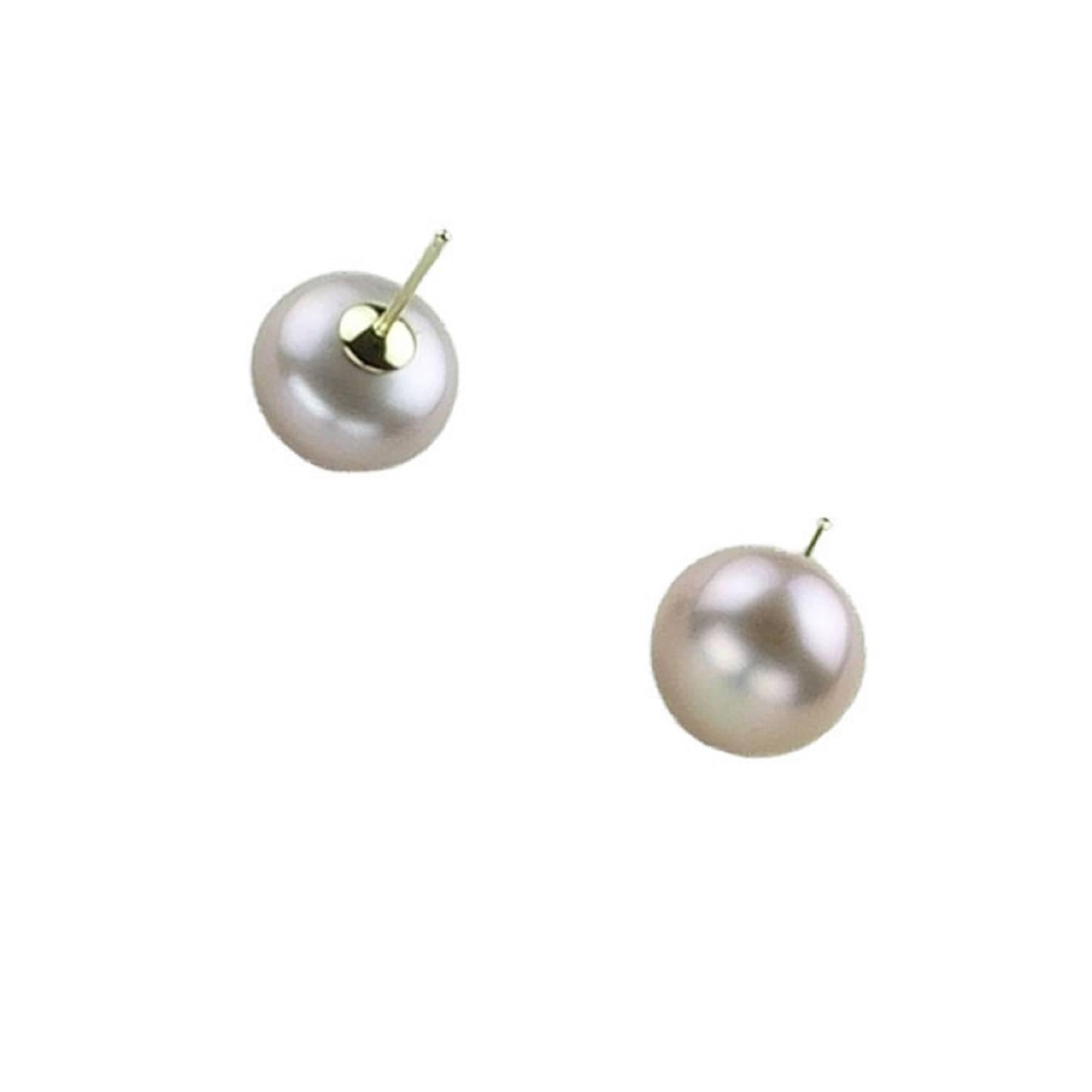 Pearl Stud Earrings 11MM