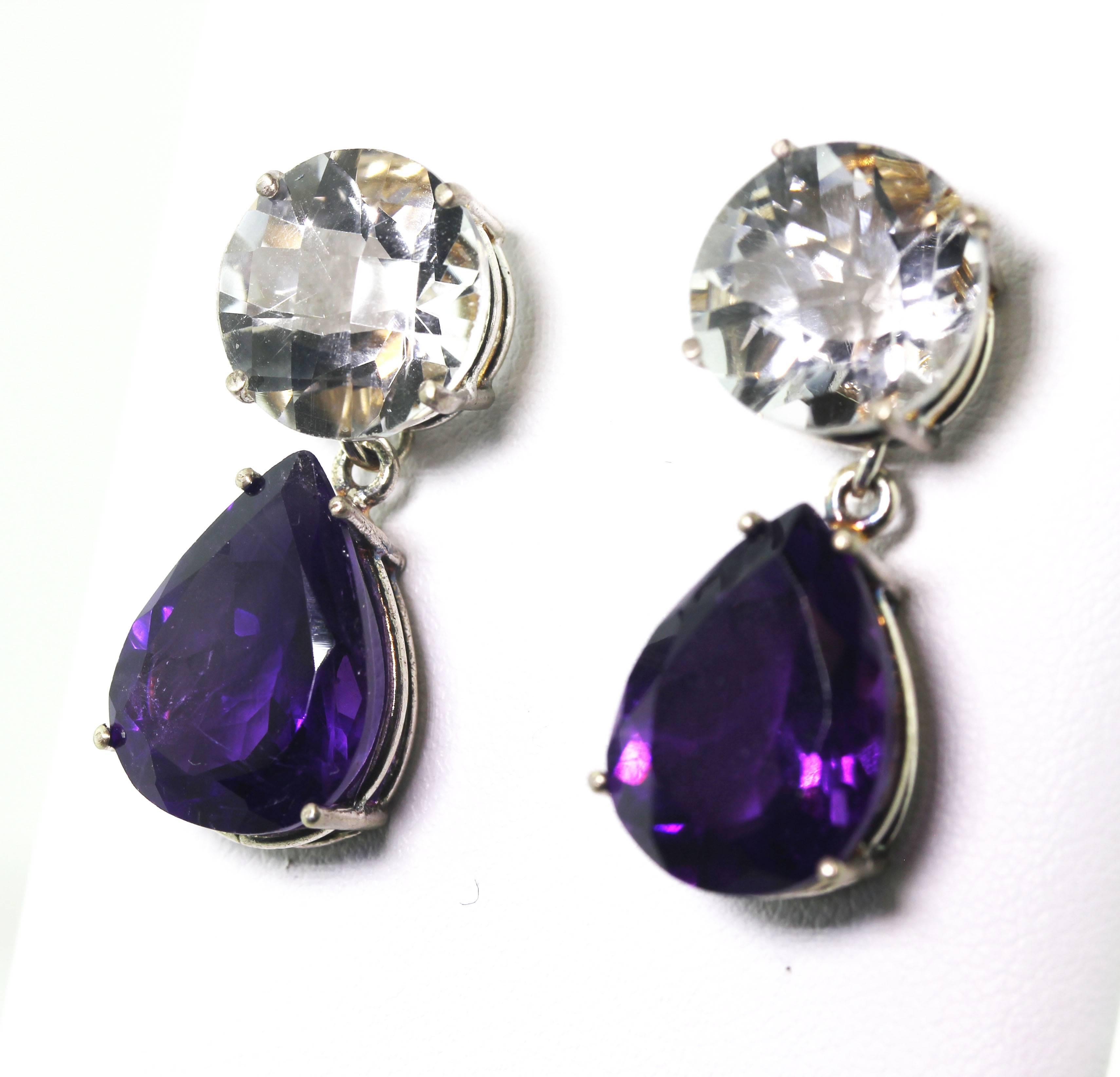 AJD Brilliant Silver Quartz & Brilliant Amethyst Silver 1.1