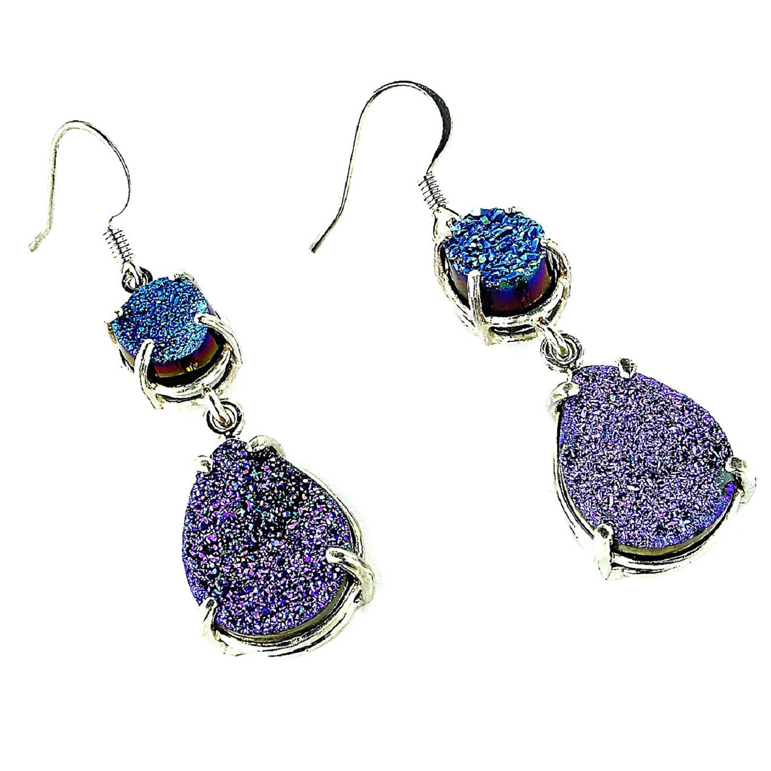 dangly sparkly earrings