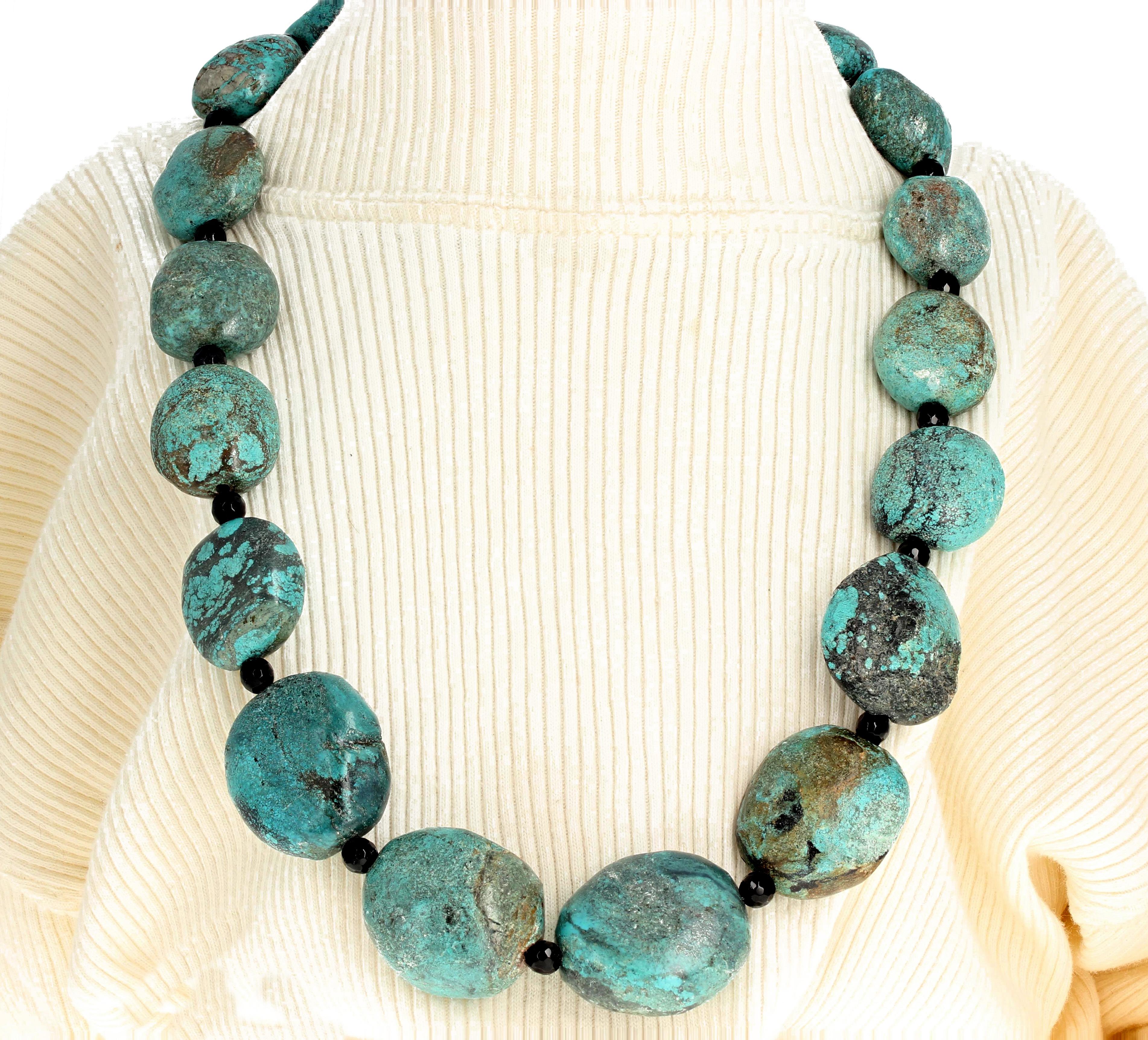 handmade turquoise necklace