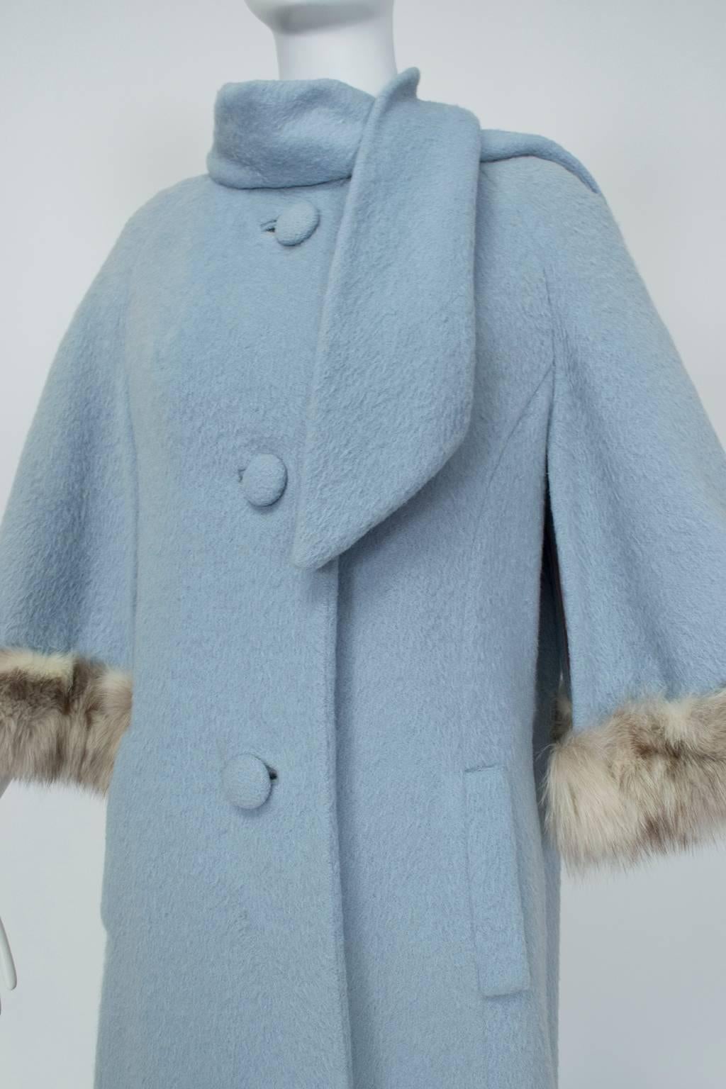 powder blue coat