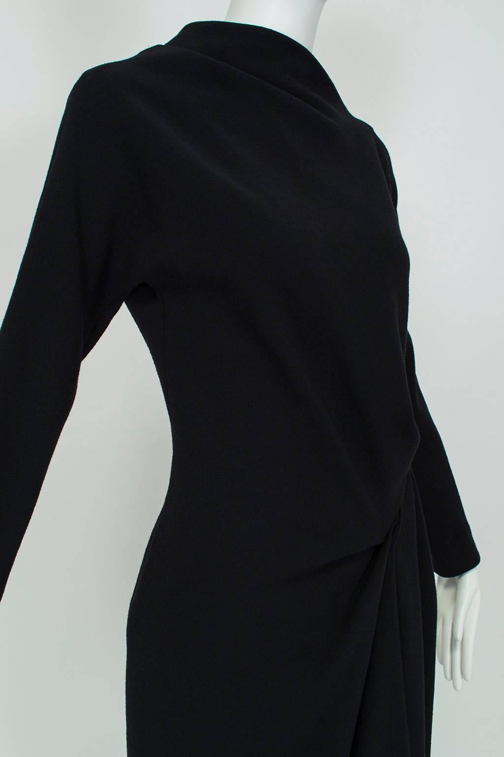 Alber Elbaz for Lanvin Draped Asymmetrical Cocktail Dress, 2012 1