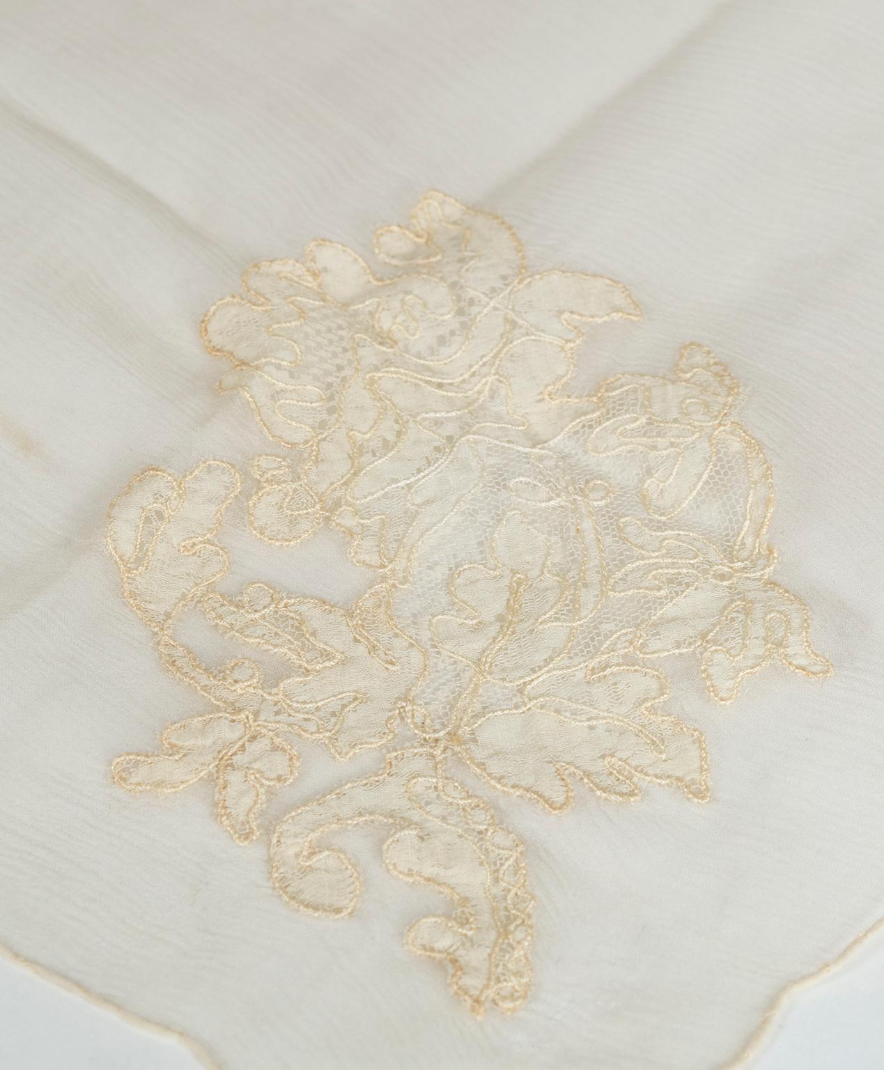 victorian handkerchief