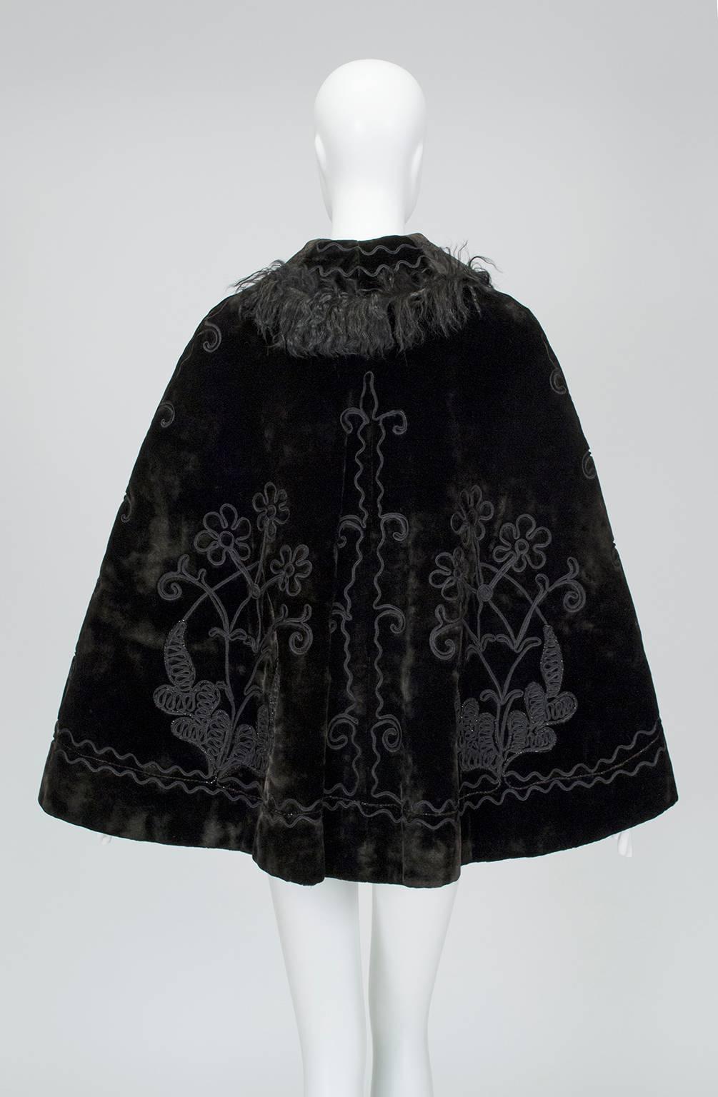 victorian shoulder cape