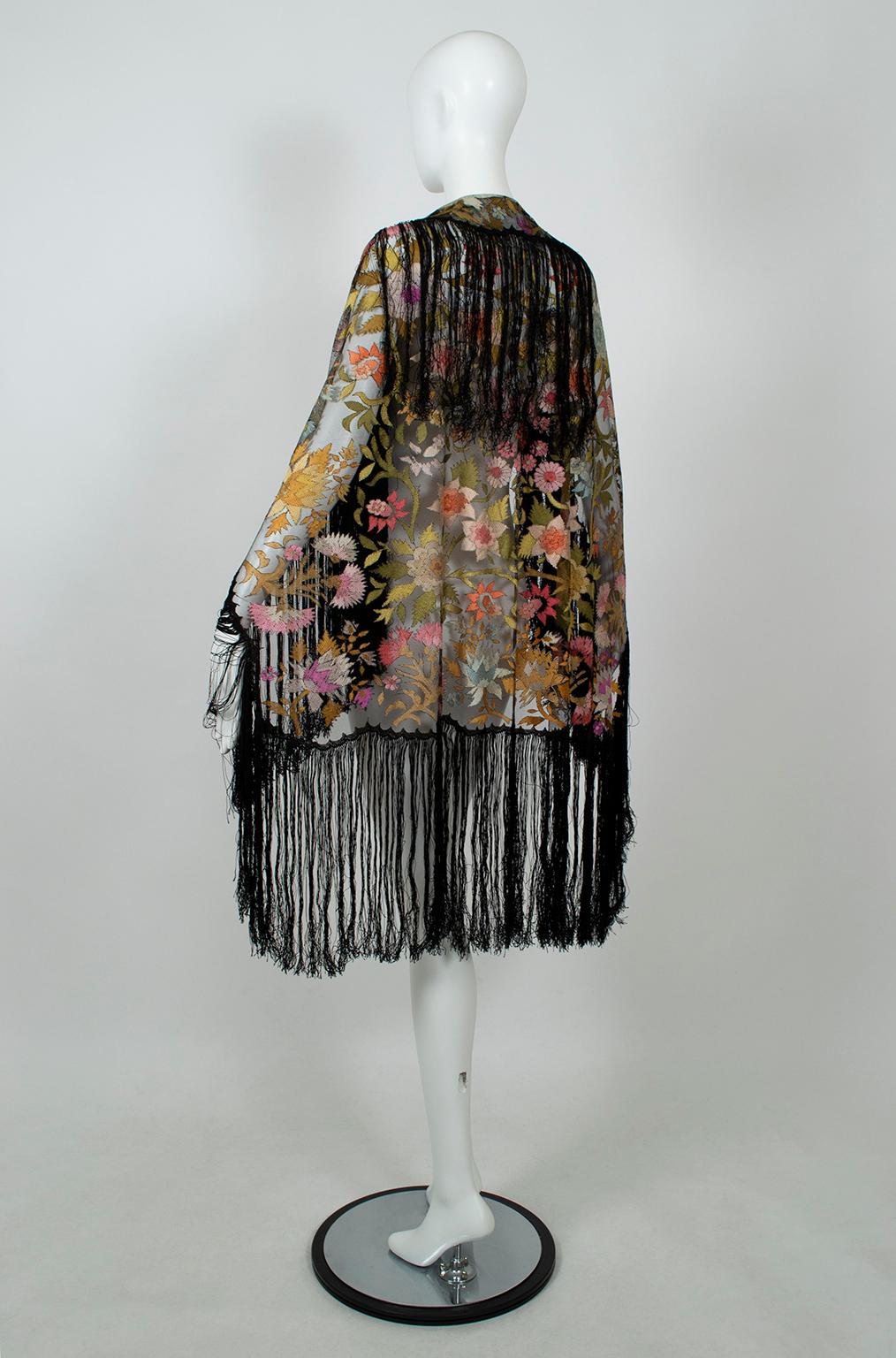 haute couture scarf embroidery