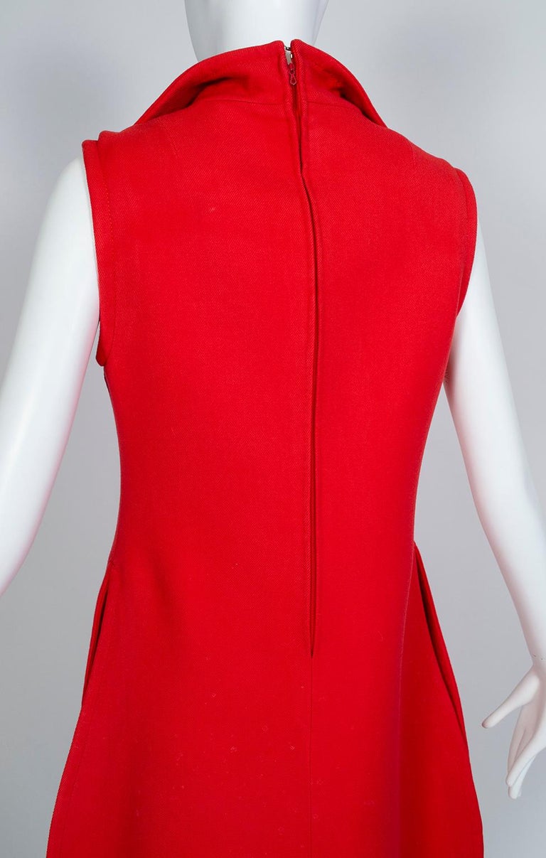 Robe Pierre Cardin Collection Les Jerseys Numérotée Prototype - Taille 38 Ivoire, Très Bon état