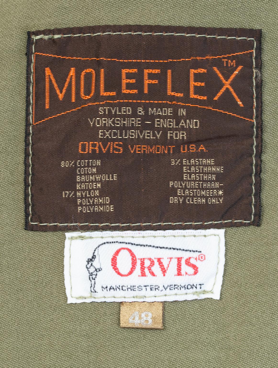 Men’s British Khaki Moleskin Norfolk Hunting Jacket and Trouser Set - XL, 1960s For Sale 9