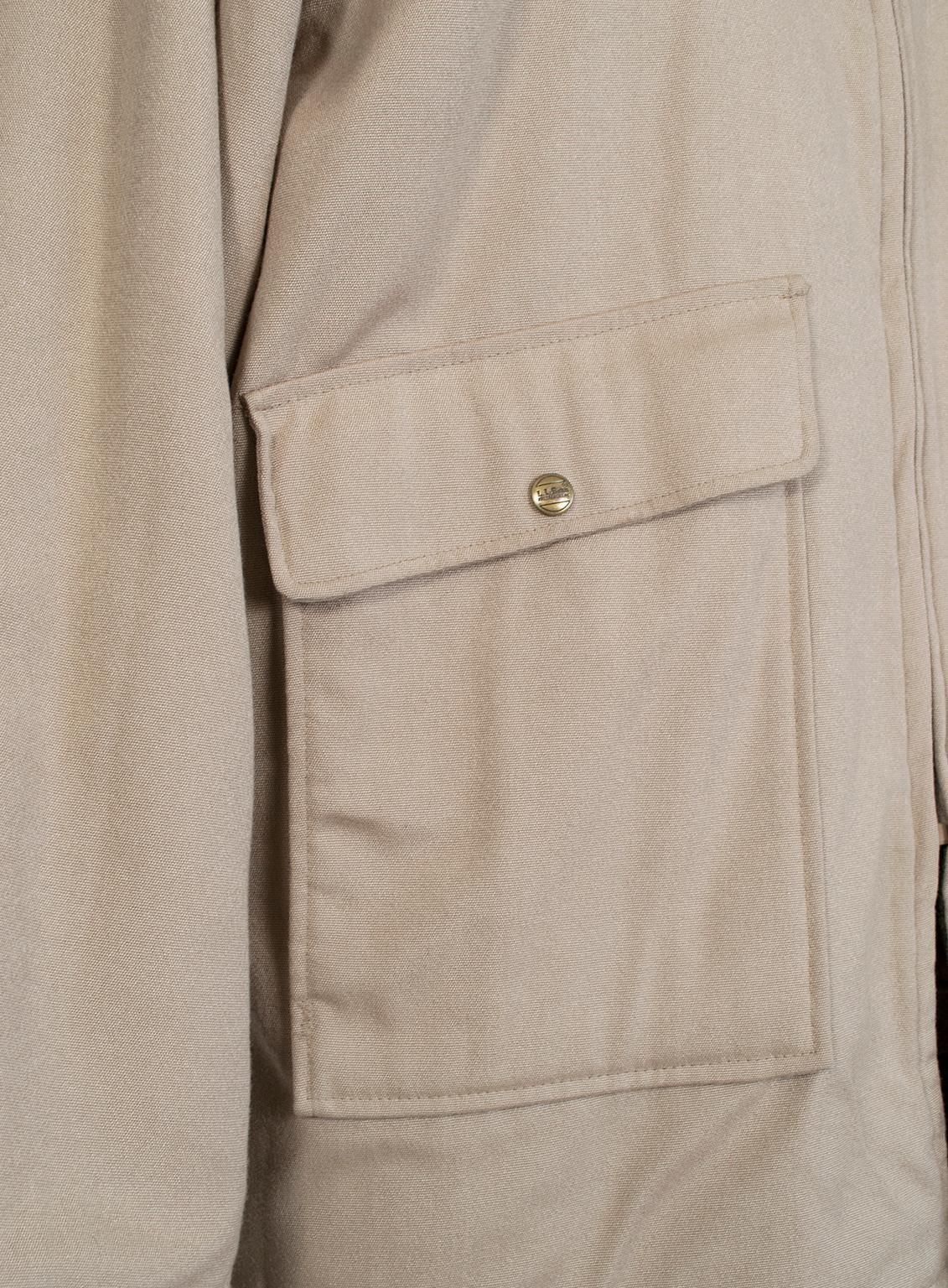 Men’s LL Bean *Large Size* Camo-Khaki Reversible Field Bush Jacket - XXL, 1980s 6