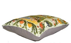 Vintage ‎Hermès Silk Scarf Pillow Maurice Taquoy "Chantiily"